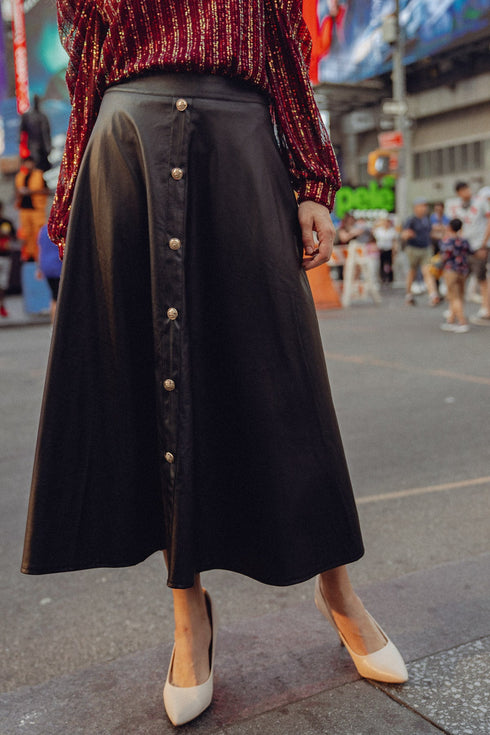 moonlit-love-faux-leather-midi-skirt Flying Tomato-Sophia's Style-2